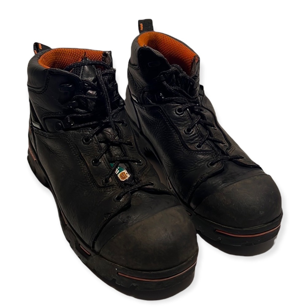 Timberland Pro steel toe work boot black size 10W
